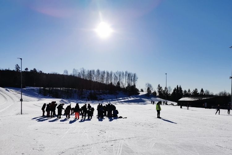 FRIGO på Lillomarka arena skoletur