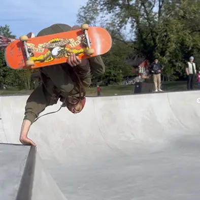 Vi skater på Jordal Skatepark